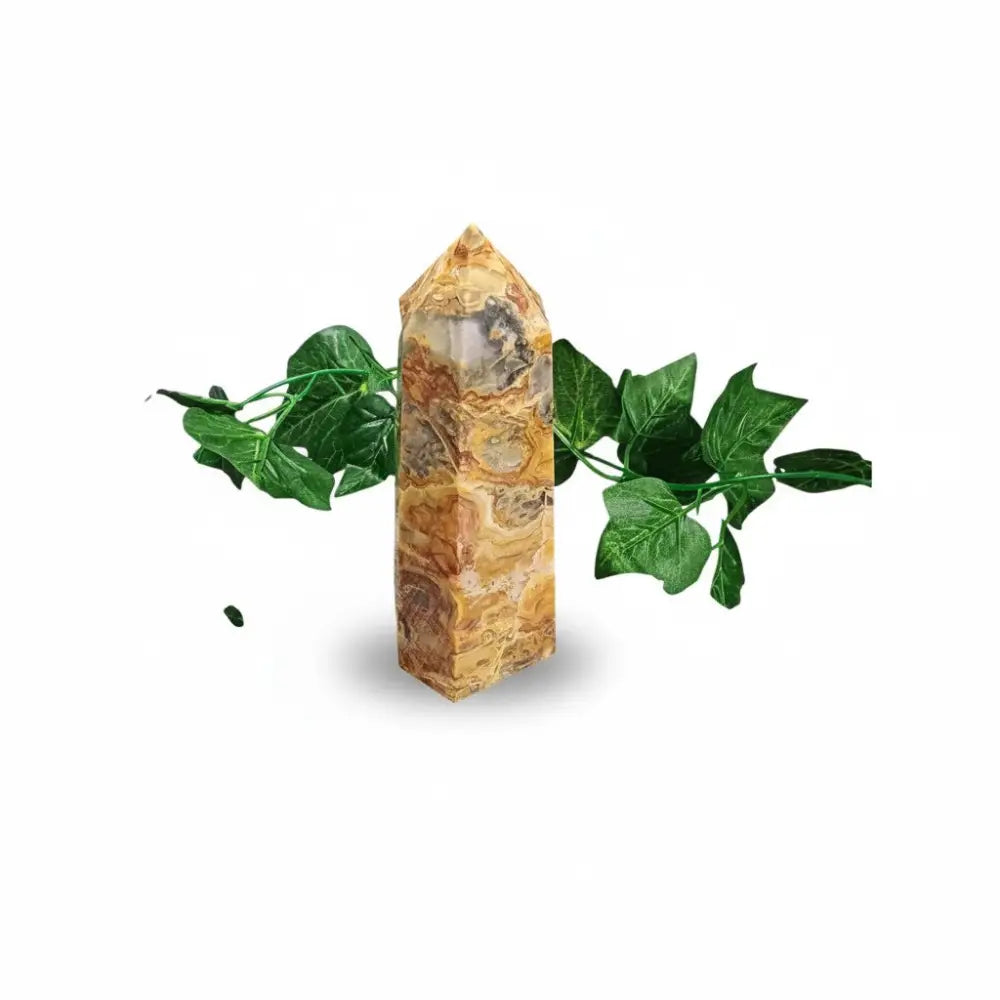 Crazy Lace Agate Generator - Tower crystal tower