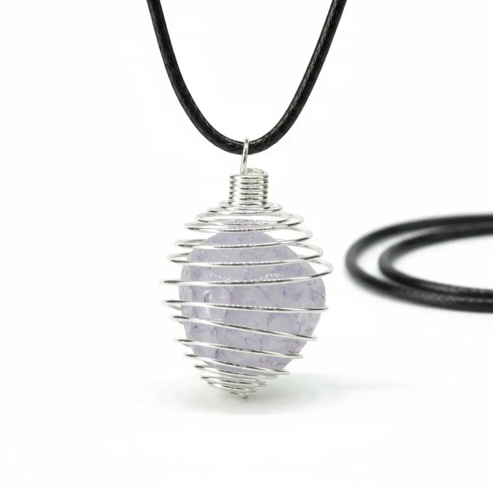 Crystal Cage for Tumble Crystals crystal cage