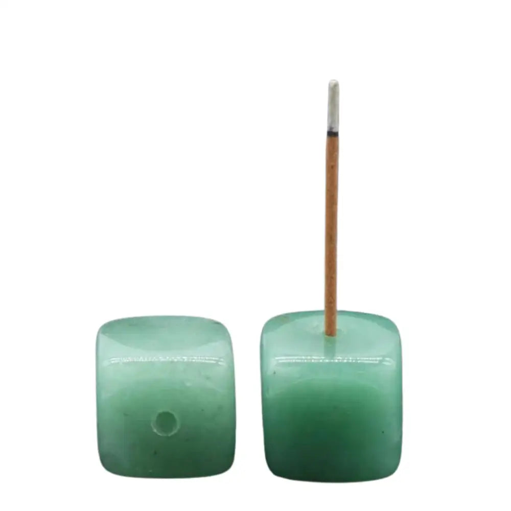 Crystal Incense Holder GREEN AVENTURINE Incense Holder