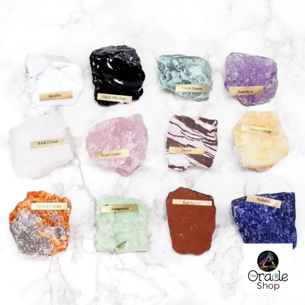 Crystal Rough Bulk Box ~ GIFT BOX ~ Brazilian Mixed Crystals Crystal Rough