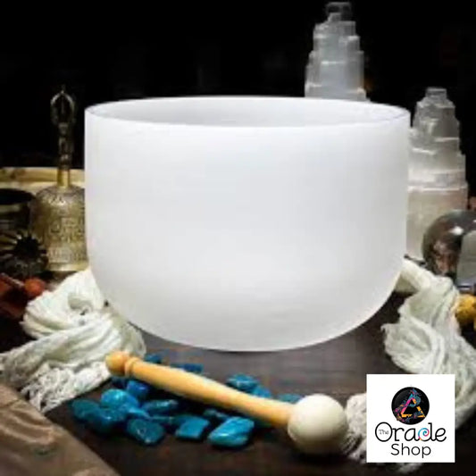 Crystal Singing Bowl - Heart 8’’ - F Key Singing bowl