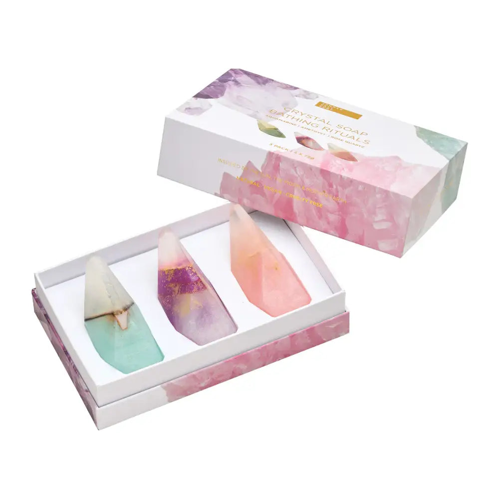 Crystal Soap Bathing Rituals 3 Pack Bath & Body