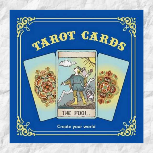 Tarot Cards Colouring Book