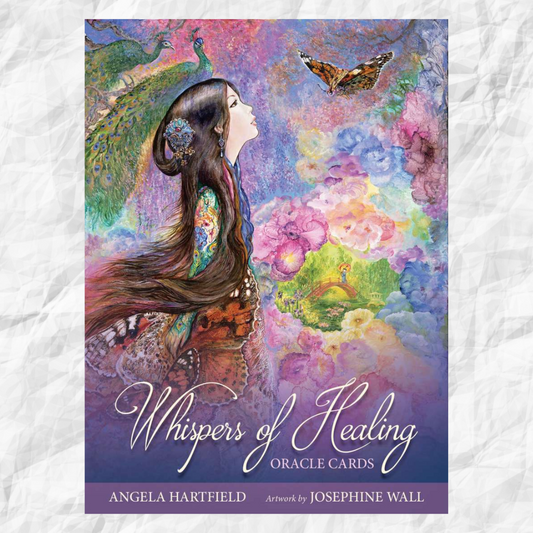 Whispers of Healing Oracle Deck by Angela Hartfield & Josephine Wall