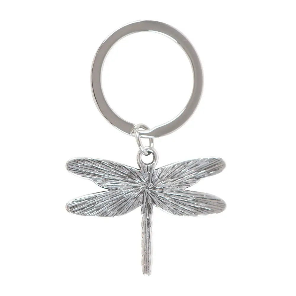 Dragonfly Metal Keyring