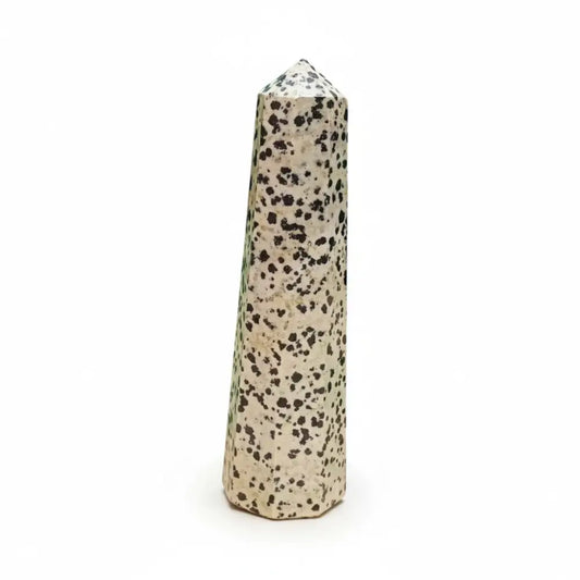 Dalmation Jasper Tower crystal tower