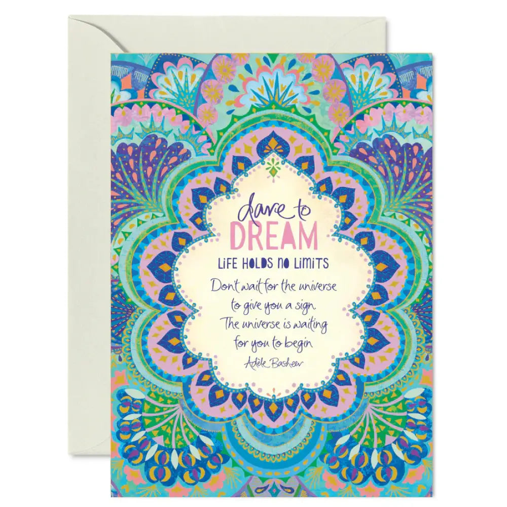 Dare to Dream Greeting Card greeting cards