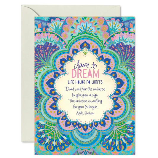 Dare to Dream Greeting Card greeting cards