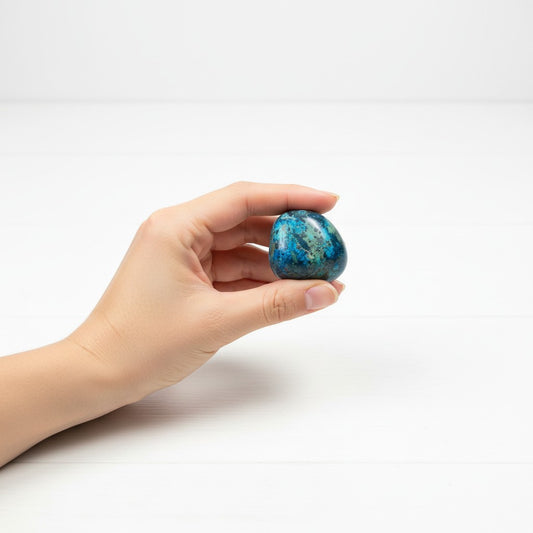 Azurite Malachite Crystal Tumble ~ Transformation & Truth
