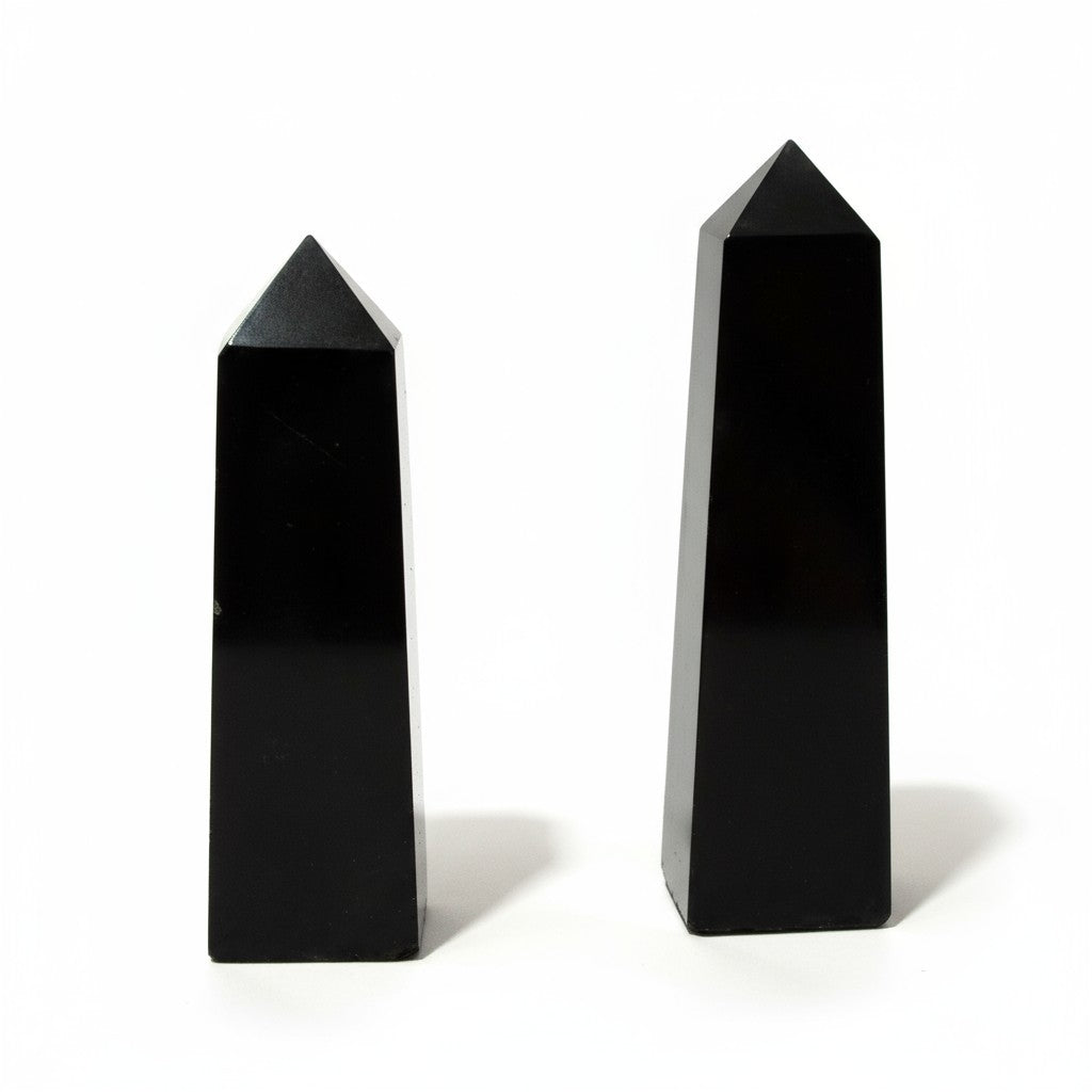 Black Obsidian Obelisks