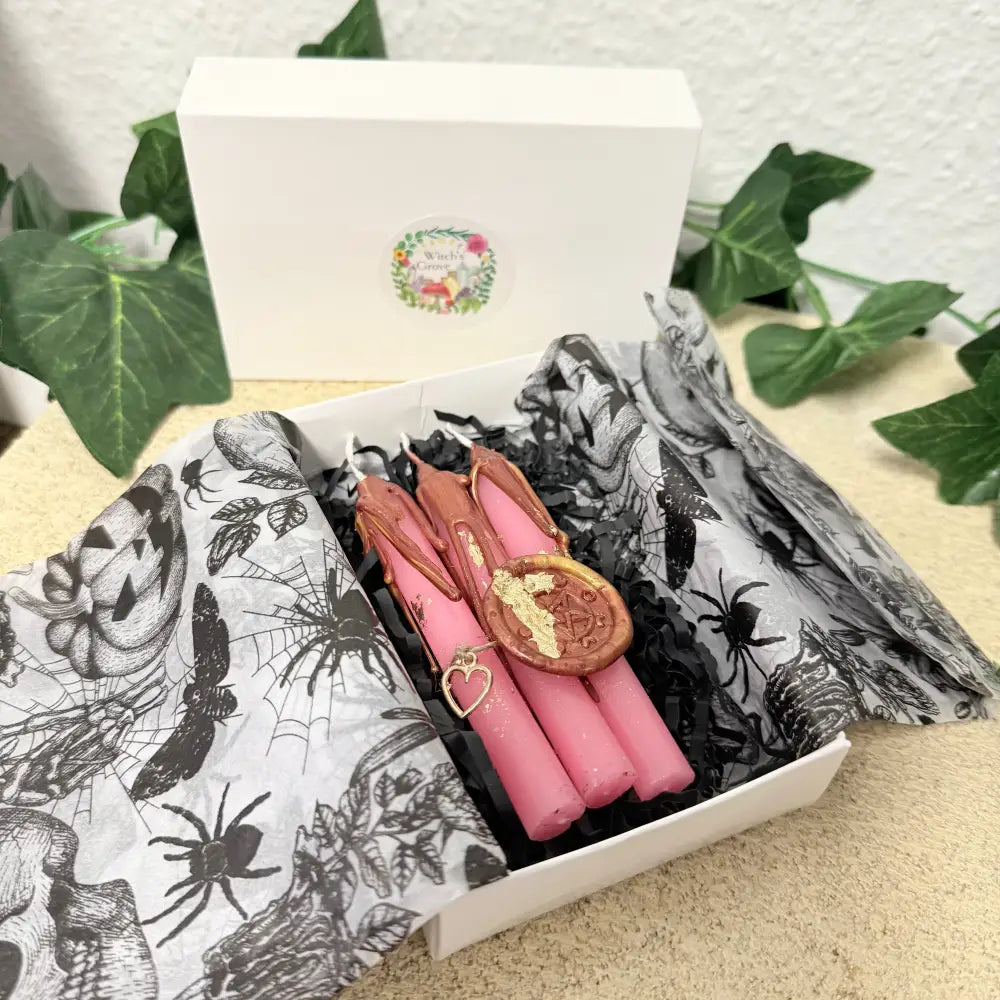Divine Feminine Energy Spell Candles 3 pack spell candle