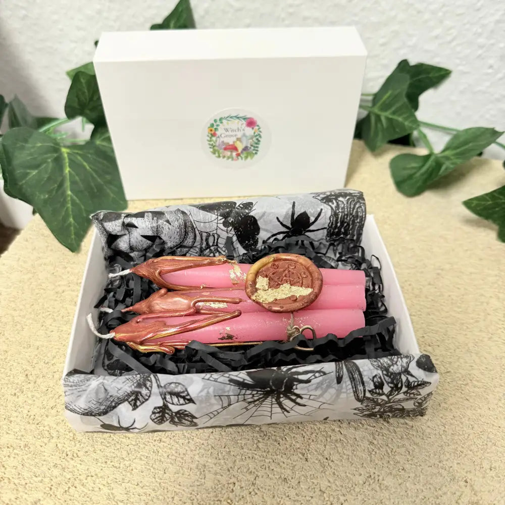 Divine Feminine Energy Spell Candles 3 pack spell candle