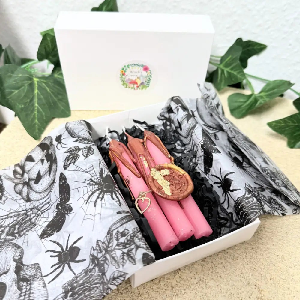 Divine Feminine Energy Spell Candles 3 pack spell candle