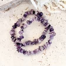 Lepidolite Crystal Chip Bracelets
