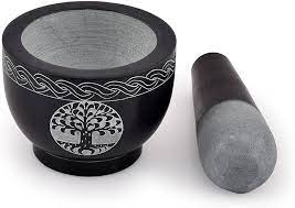 Tree Of Life Mortar & Pestle