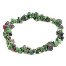 Ruby Fuchsite Chip Bracelet