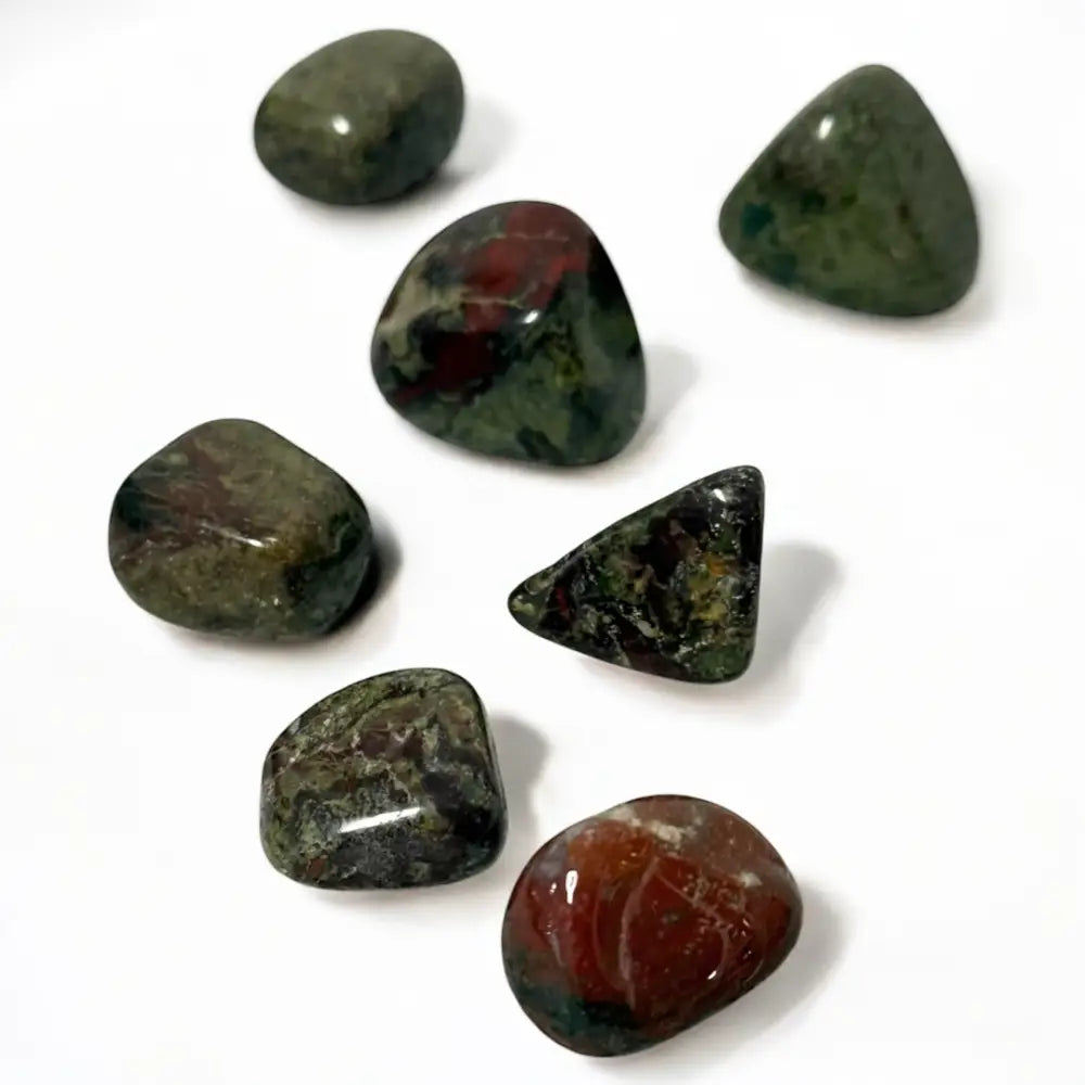 Dragons Blood Jasper Tumbles ~ Awakens Personal Power & Protective Energy Tumbled Crystal