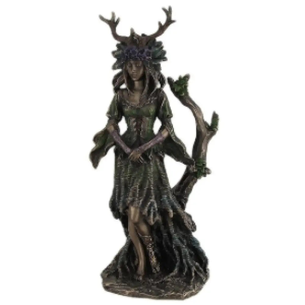 Druantia Bronze Statue - Goddess of Fertility Sculptures & Statues