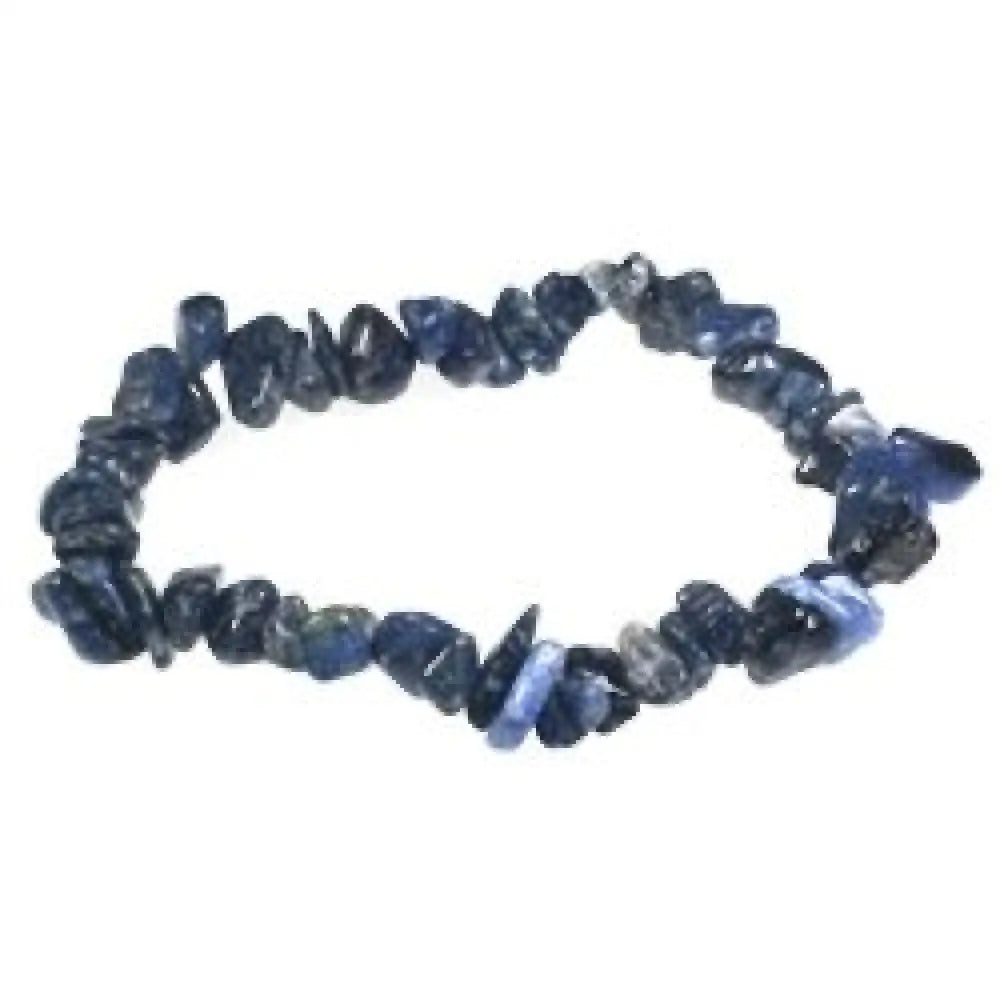 Dumortierite Crystal Chip Bracelet Bracelets