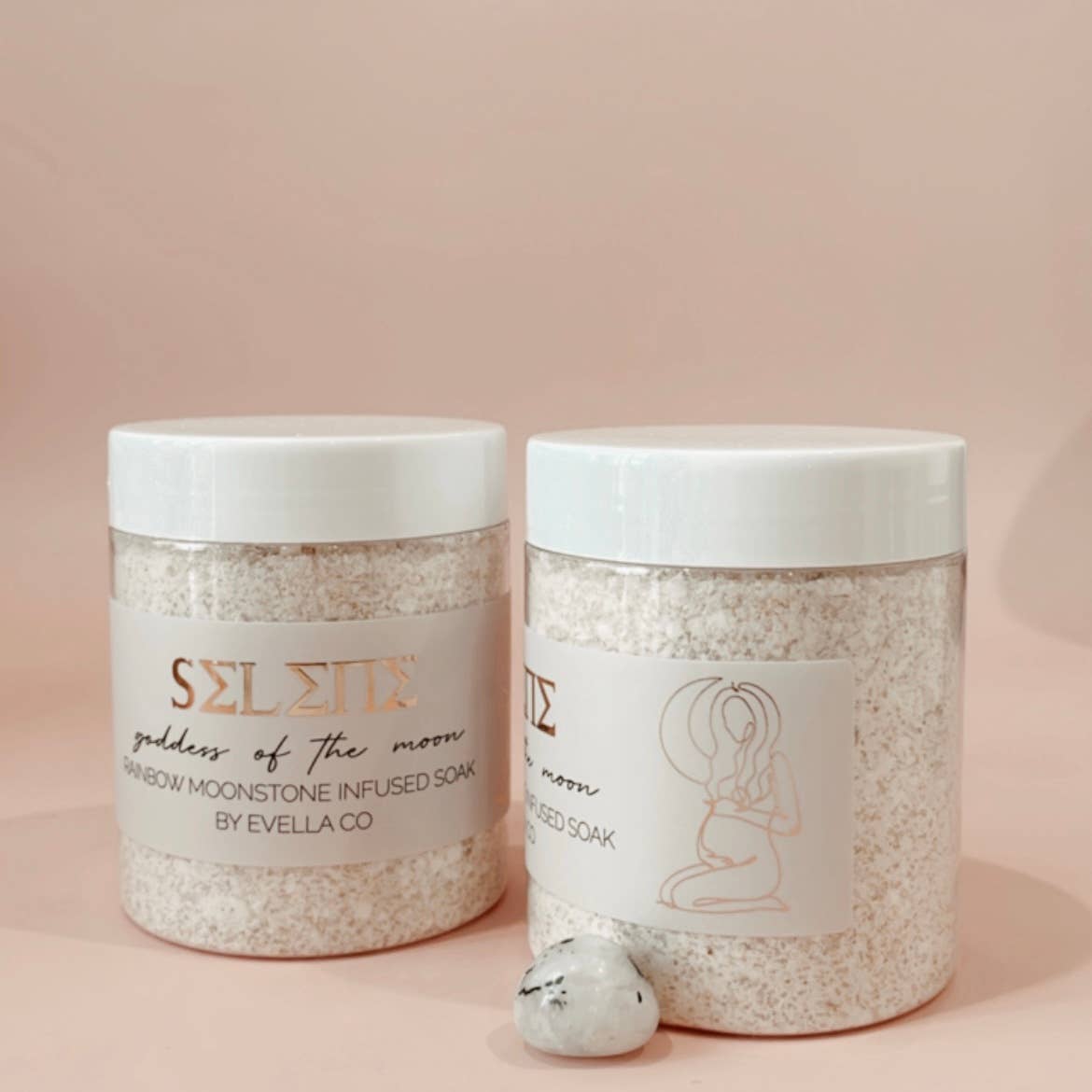 SELENE | goddess of the moon | crystal infused bath soak
