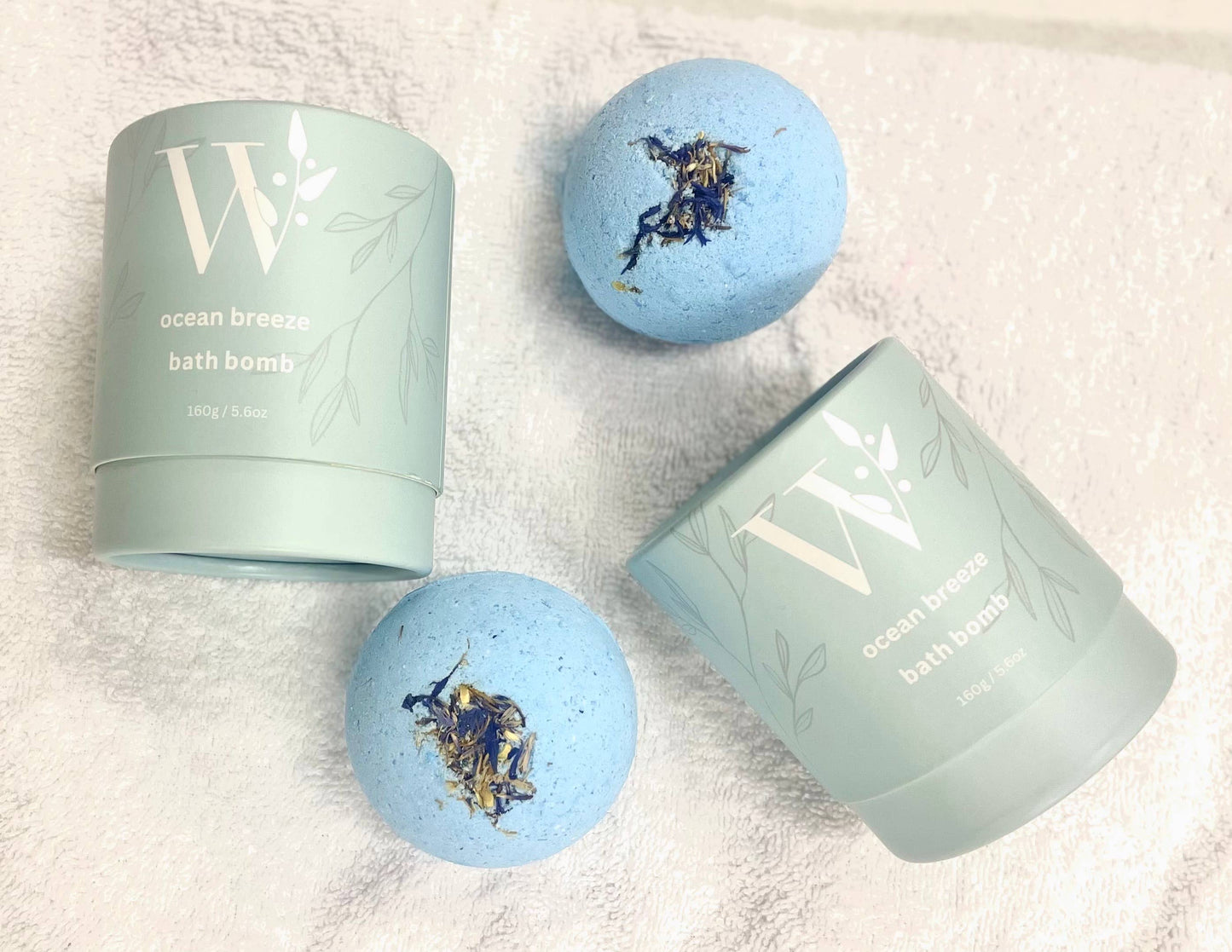 Bath Bombs - rounds: Rose geranium