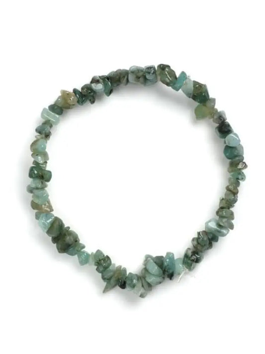 Emerald Crystal Chip Bracelets Chip