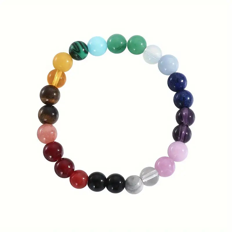 Chakra Healing Crystal Bead Bracelets