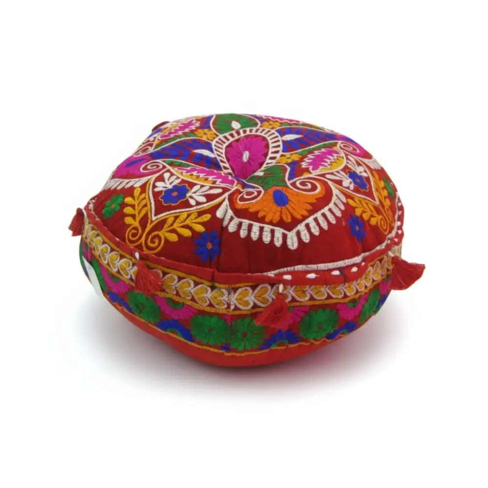 Floral Floor Cushions - Meditation Home Decor