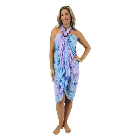 Fluro Sarong Blue Sarong