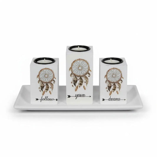 Follow Your Dreams Tealight Candle Mugs