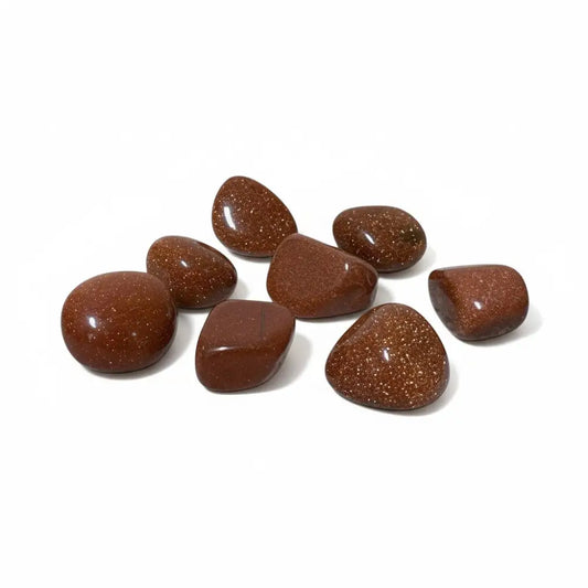 Goldstone Crystal Tumble ~ Boosts Ambition & Uplifts Energy Tumbled Crystal