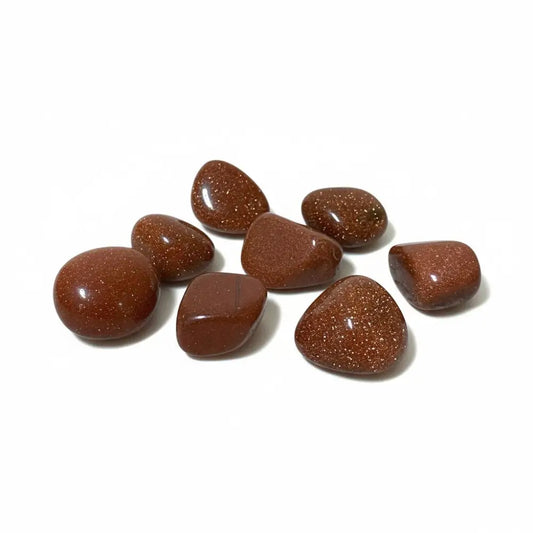 Goldstone Crystal Tumble ~ Boosts Ambition & Uplifts Energy Tumbled Crystal