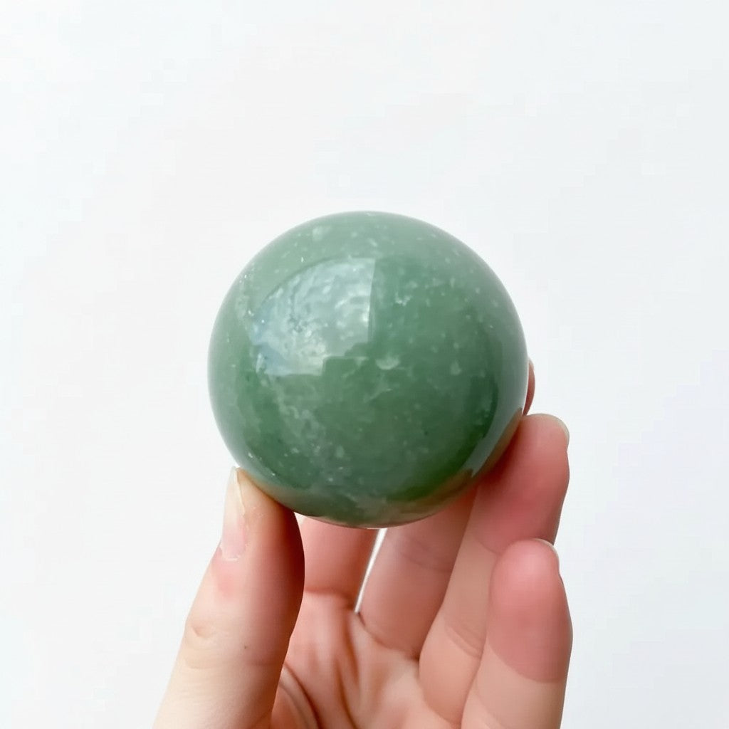 Green Aventurine Crystal Spheres