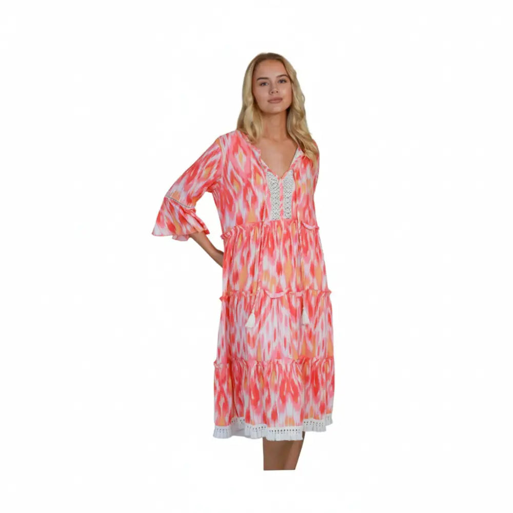 Hadley Midi Bohemian Dress Dresses