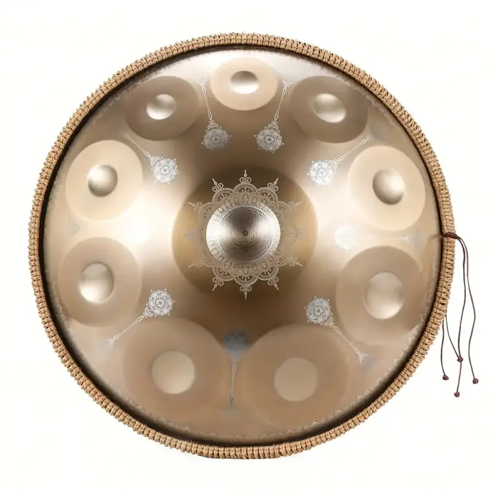 Handpan Mandala Gold - 10 note handpan