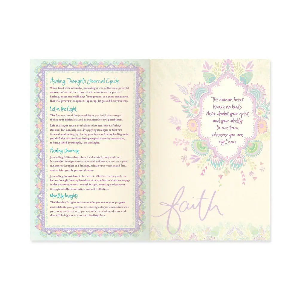 Healing Thoughts Guided Journal Journal