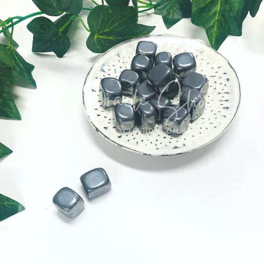 Hematite Crystal Tumble ~ Grounding & Focus Study Medium Crystal