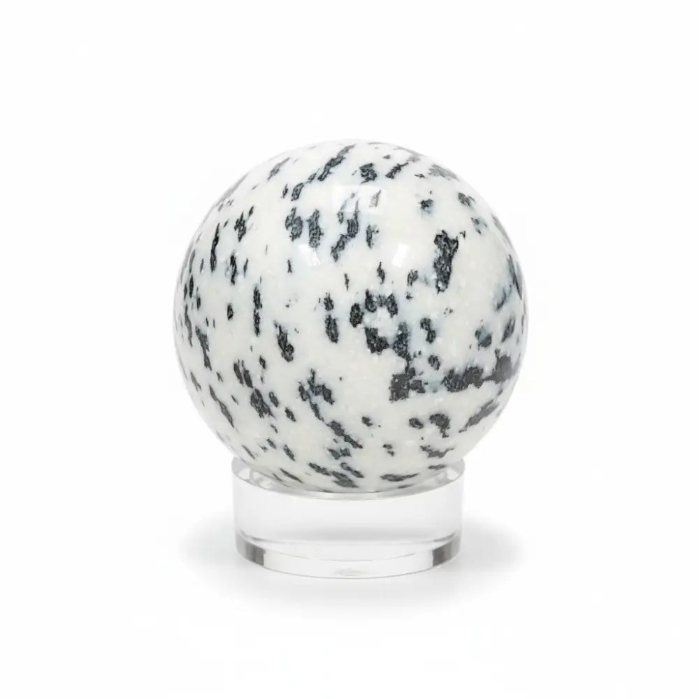 Hematite in Quartz Sphere 003 Crystal sphere