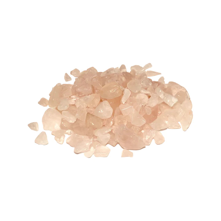 Rose Quartz Crystal Chips ~ Love/Good Vibes