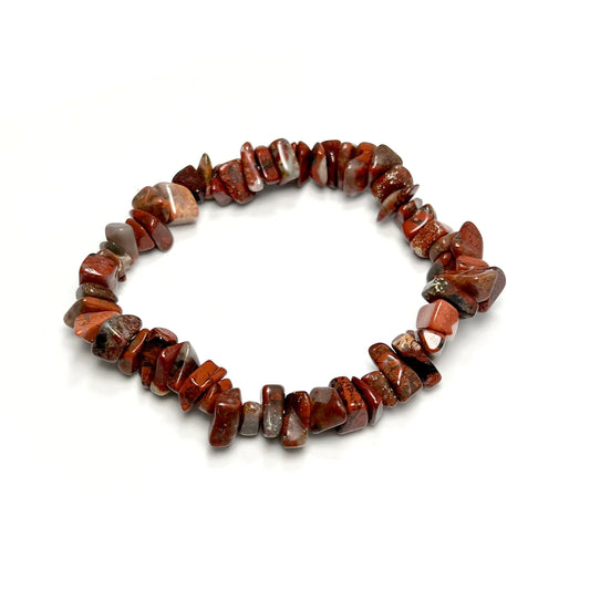 Brecciated Jasper Chip Bracelet