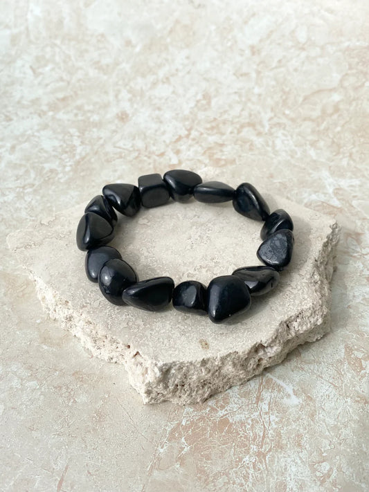 Shungite Large Nugget Bracelet