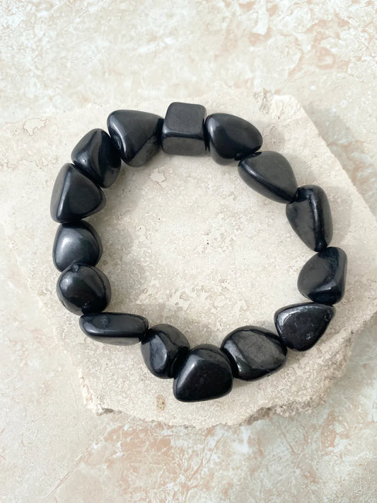 Shungite Large Nugget Bracelet