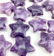 Lepidolite Star Shape Crystal