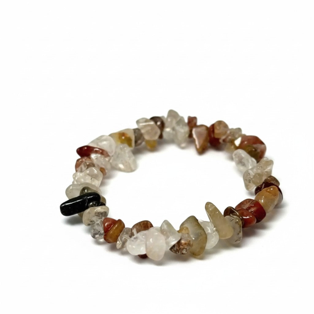 Indian Agate Chip Bracelet