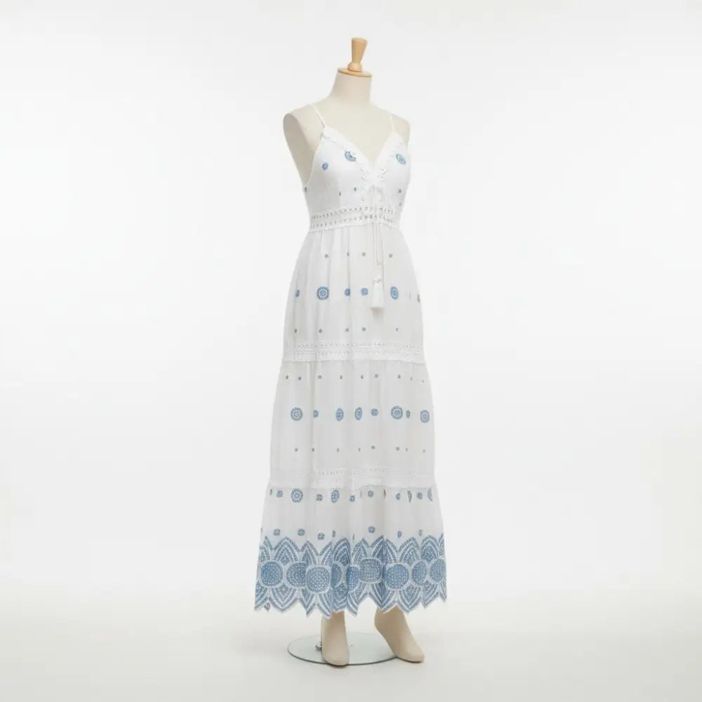 Isabella White Boho Dress Dresses