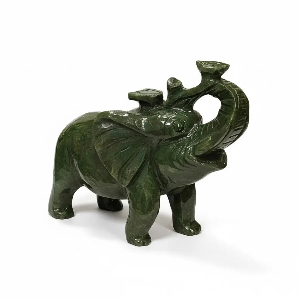 Jade Chinese Elephant crystal jade dragon