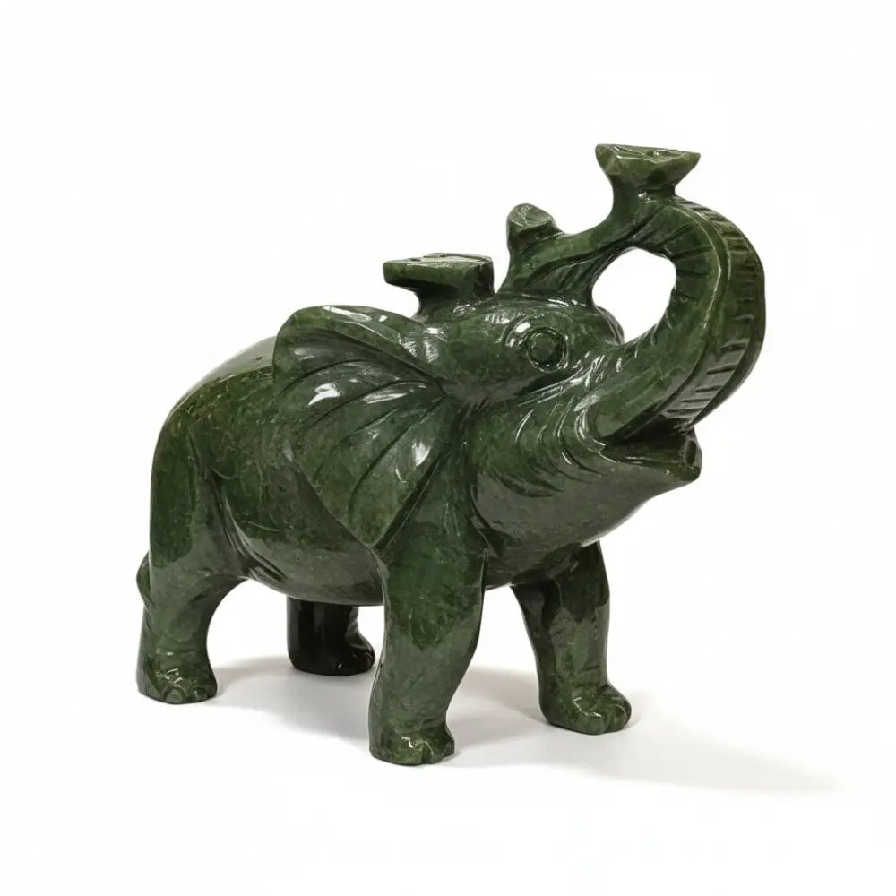 Jade Chinese Elephant crystal jade dragon