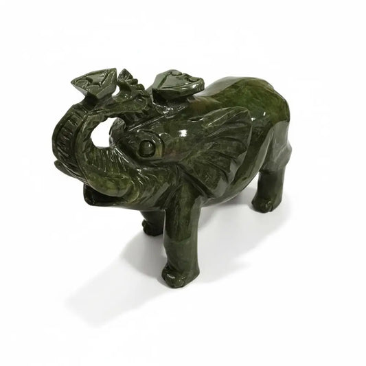 Jade Chinese Elephant crystal jade dragon