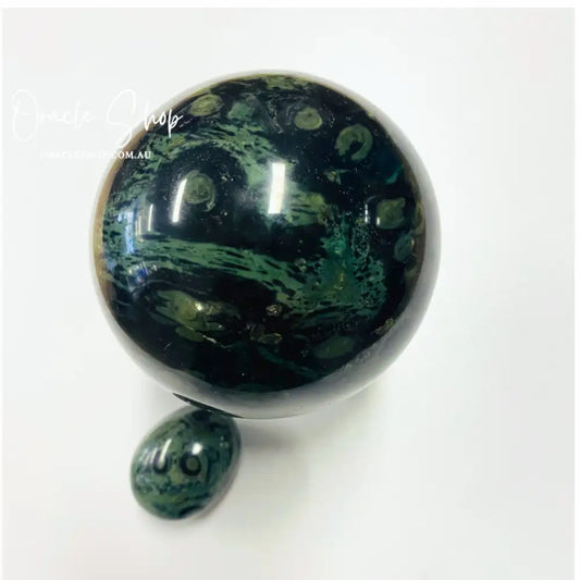 Kambaba Jasper Egg 001 crystal egg