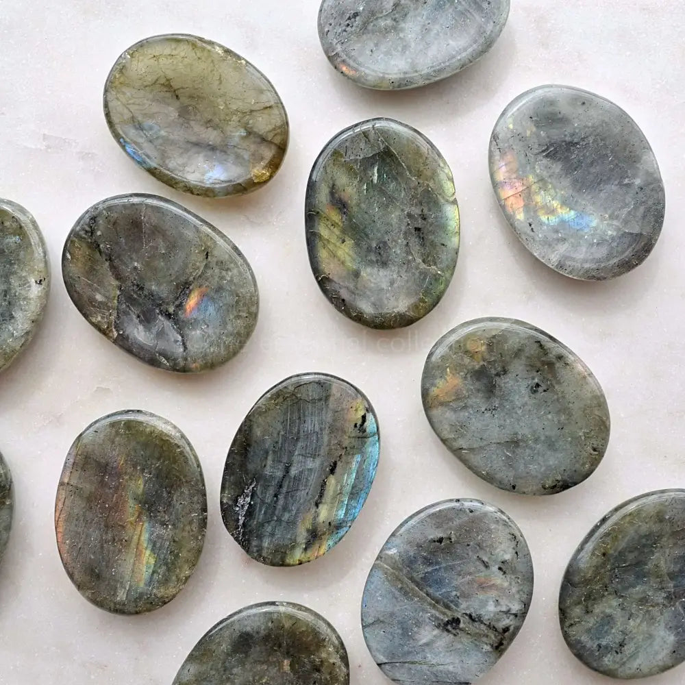 Labradorite Crystal Worry Stones
